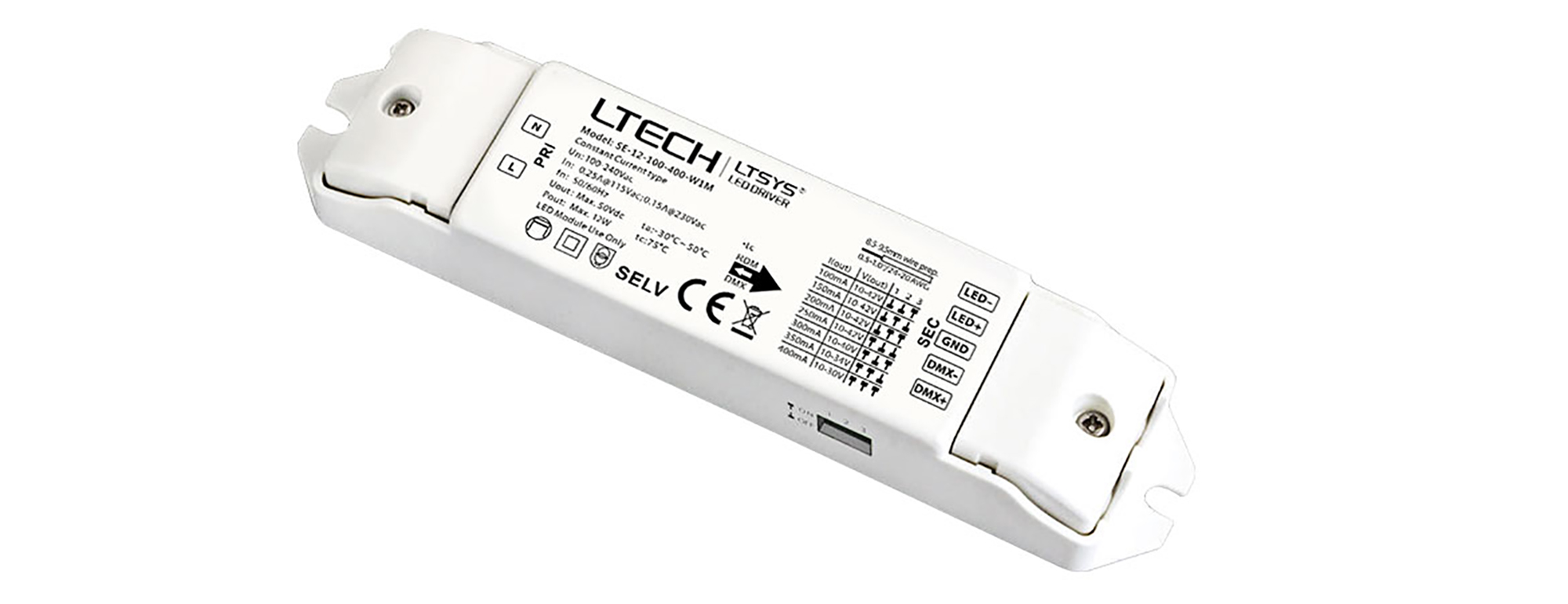 DMX Constant Current Drivers LTECH Multi Function Driver